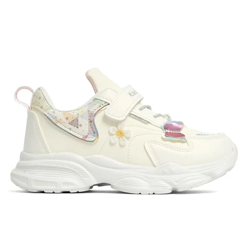 Патики „Пеперутка“ за девојчиња „Ист Буд Девојс“, бели