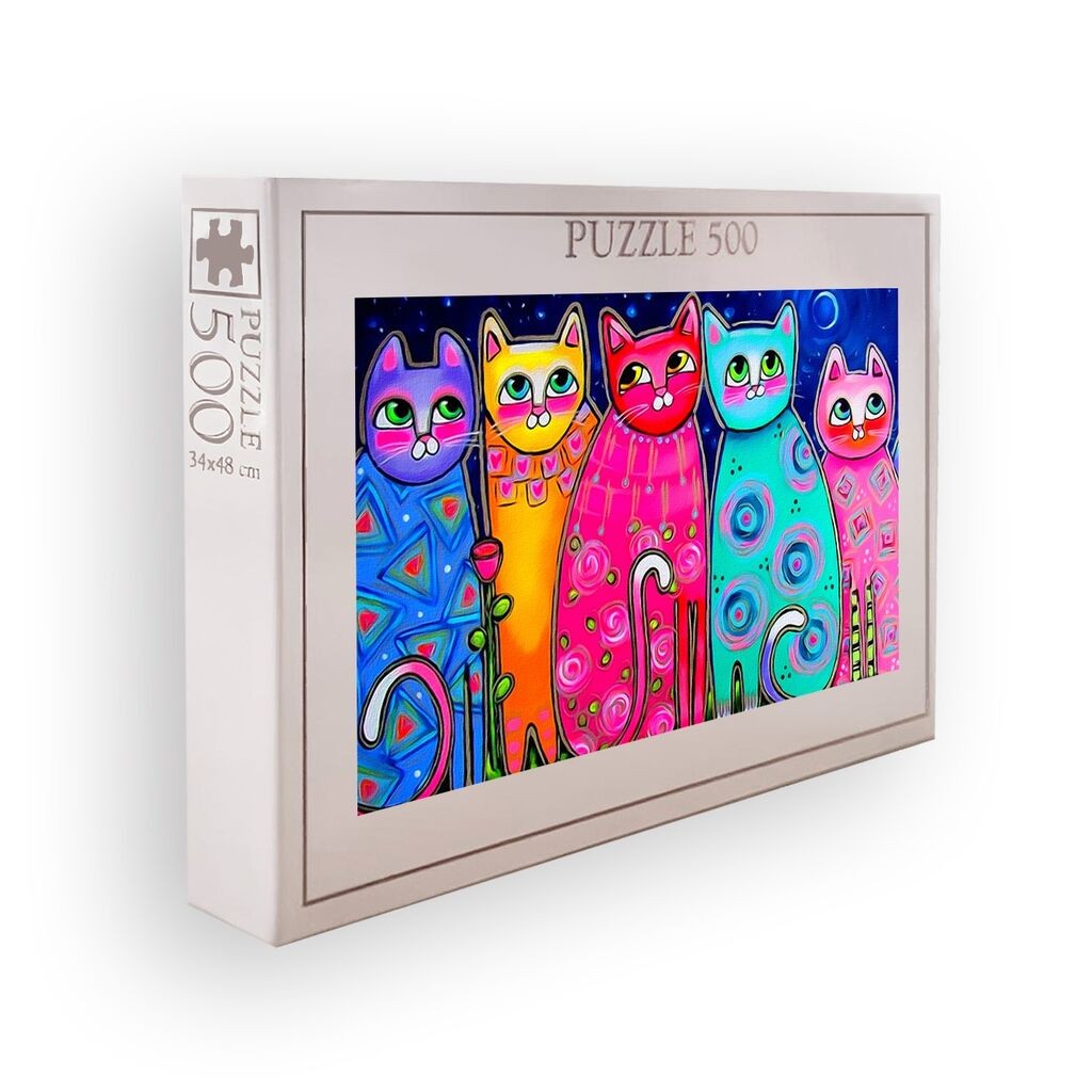 Сложувалка за дизајн на Аберто PZL_079_500, 500 парчиња