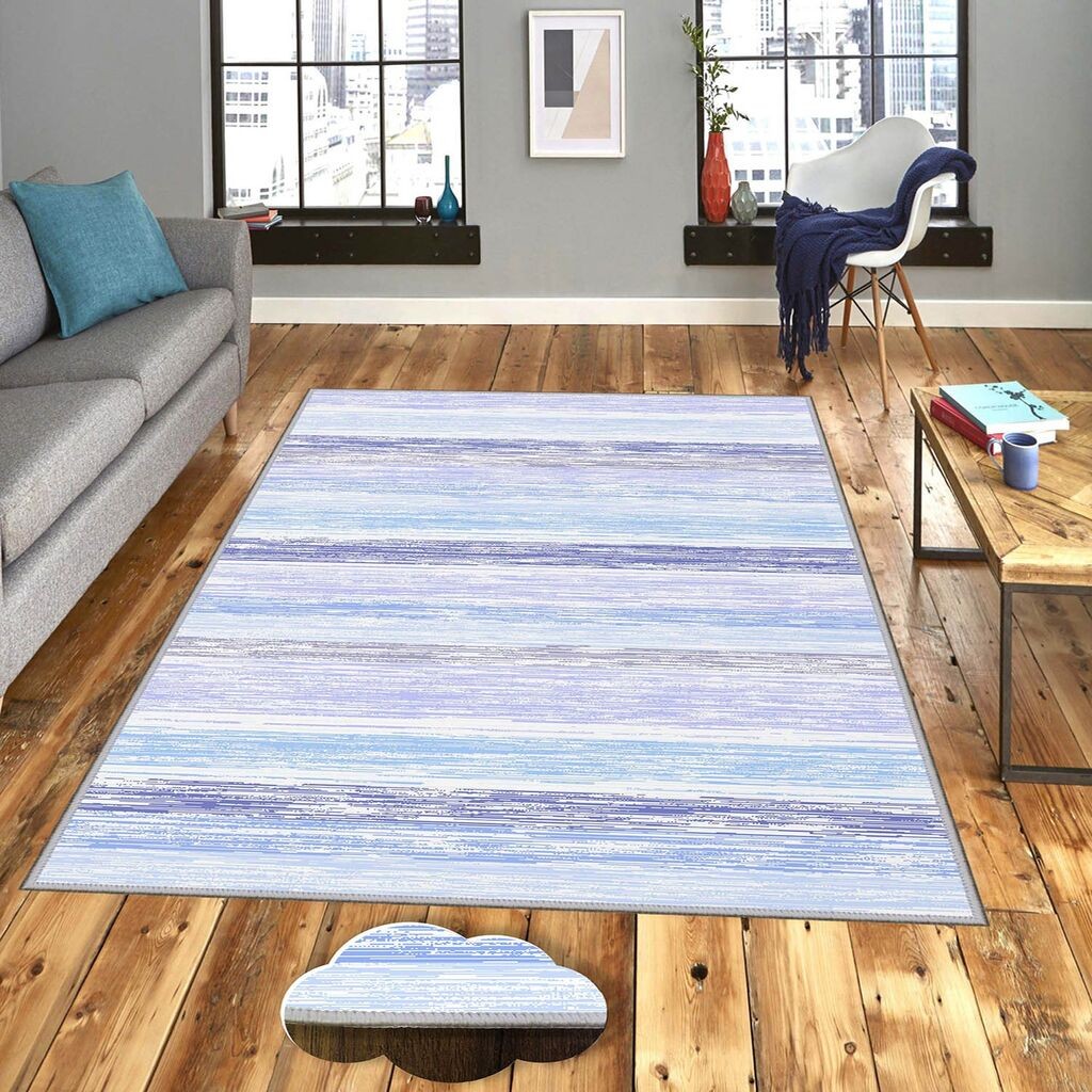 Conceptum Hypnose тепих Eexfab968-1, правоаголен, 80x120 cm, светло сина