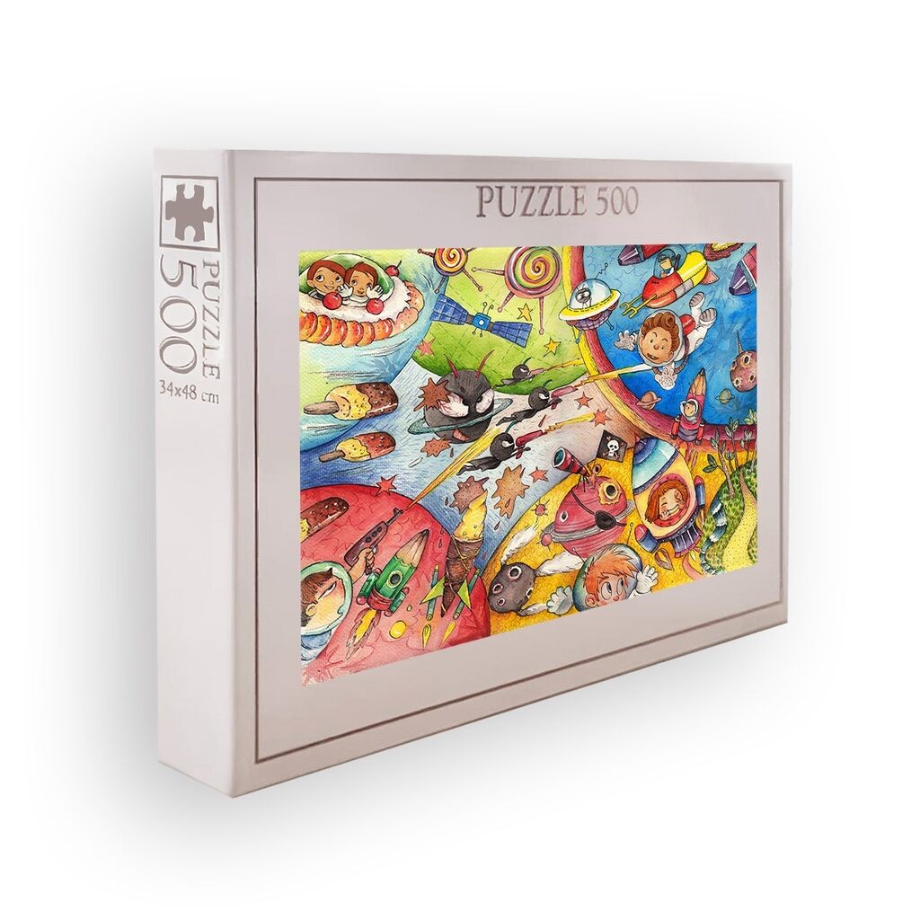 Сложувалка Аберто Дизајн PZL_0137_500, 500 парчиња