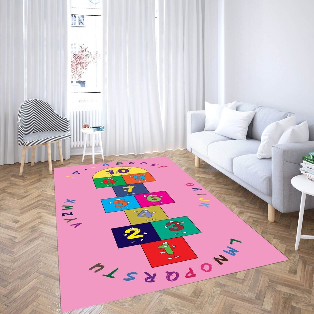 Conceptum Hypnose тепих Cgkids19, правоаголен, 80x140 cm, Шарена