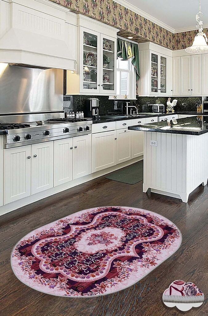 Conceptum Hypnose тепих Hmnt913, Овален, 80x50 cm, Шарена