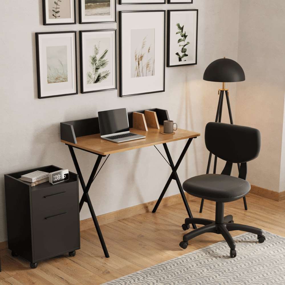 Hanah Home повеќенаменски шкаф Gks-920-Ee-1, 40x56 см, црн