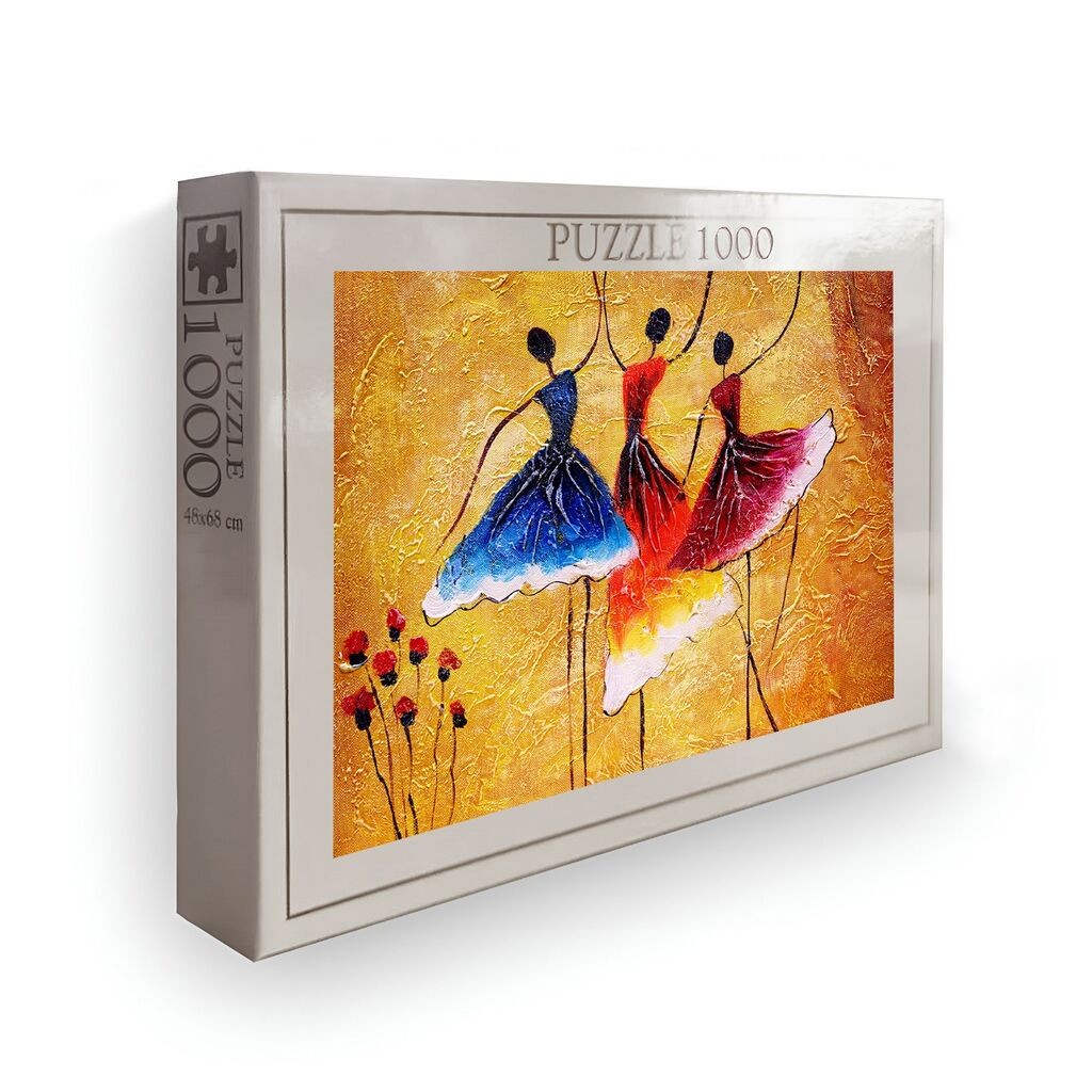 Сложувалка за дизајн на Аберто PZL_0139_1000, 1000 парчиња