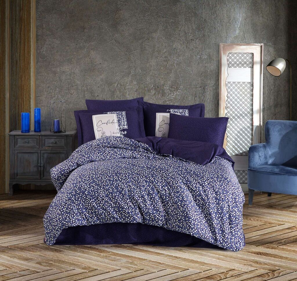 Комплет постелнина L'essentiel Maison Double Elena, 200x220 cm, Teget