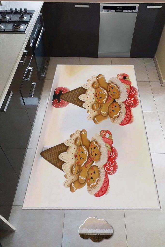 Conceptum Hypnose тепих Hmnt583, правоаголен, 100x300 cm, Шарена