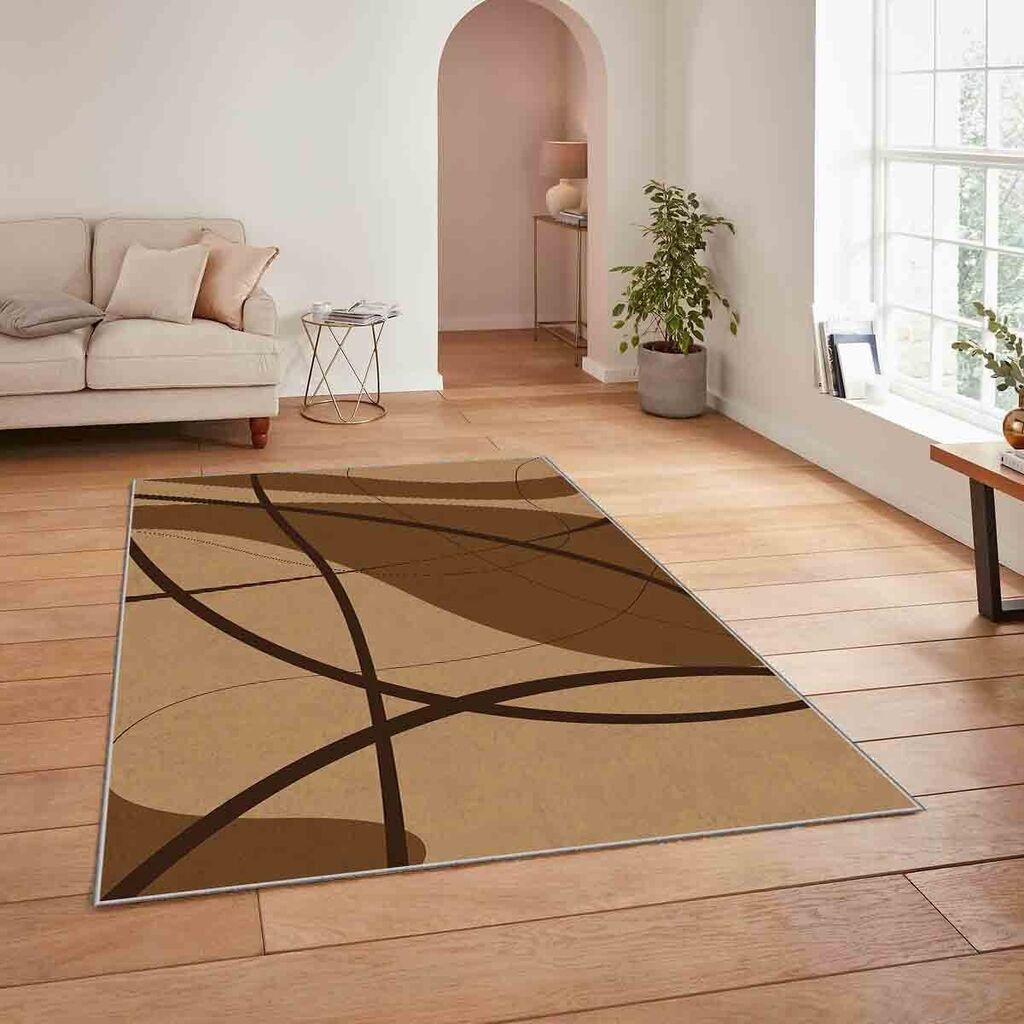 Conceptum Hypnose тепих HM-CRP25-44, правоаголен, 160x230 cm, крем-кафеава