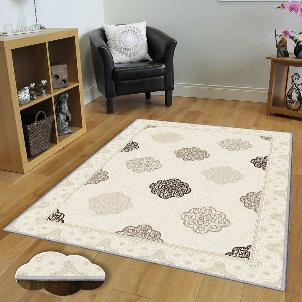 Conceptum Hypnose тепих Eexfab1124, правоаголен, 140x220 cm, крем