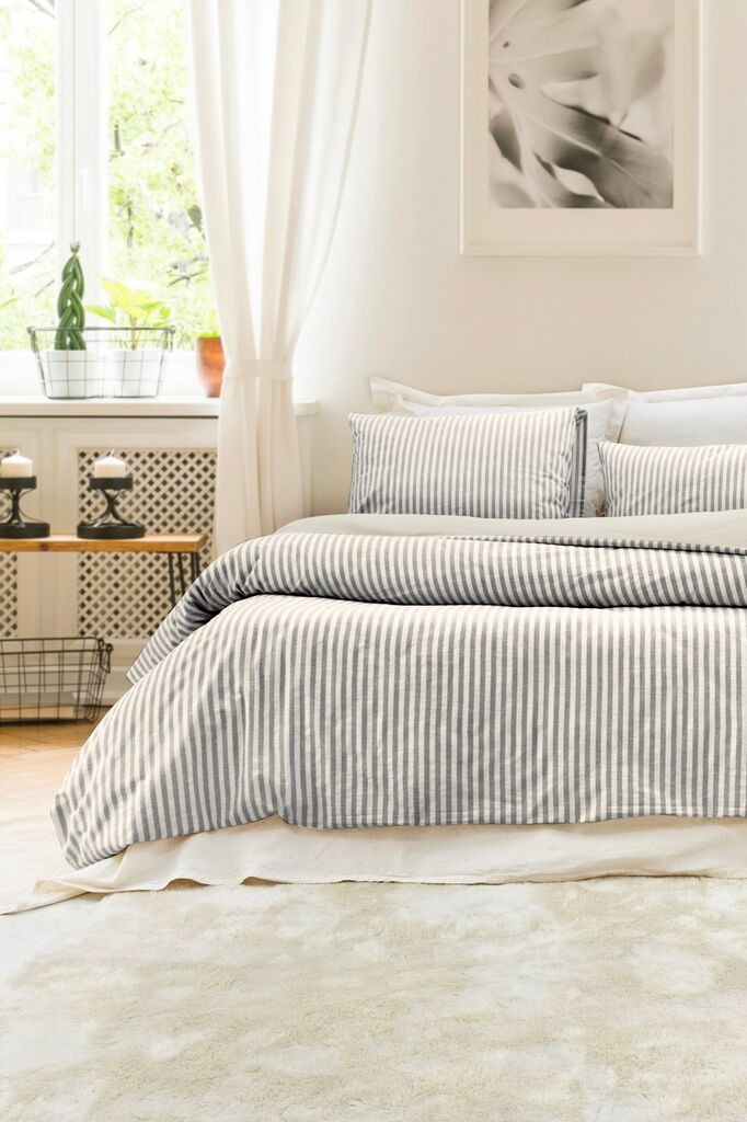 Комплет постелнина L'essentiel Maison Double Nives, 200x220 cm, Антрацит