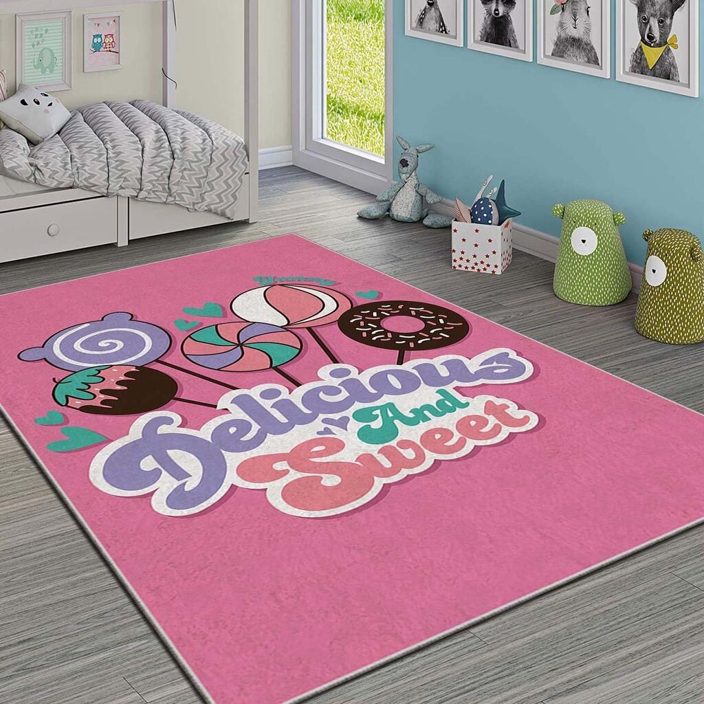 Conceptum Hypnose тепих Hmi Kdc-99, правоаголен, 80x140 cm, розова