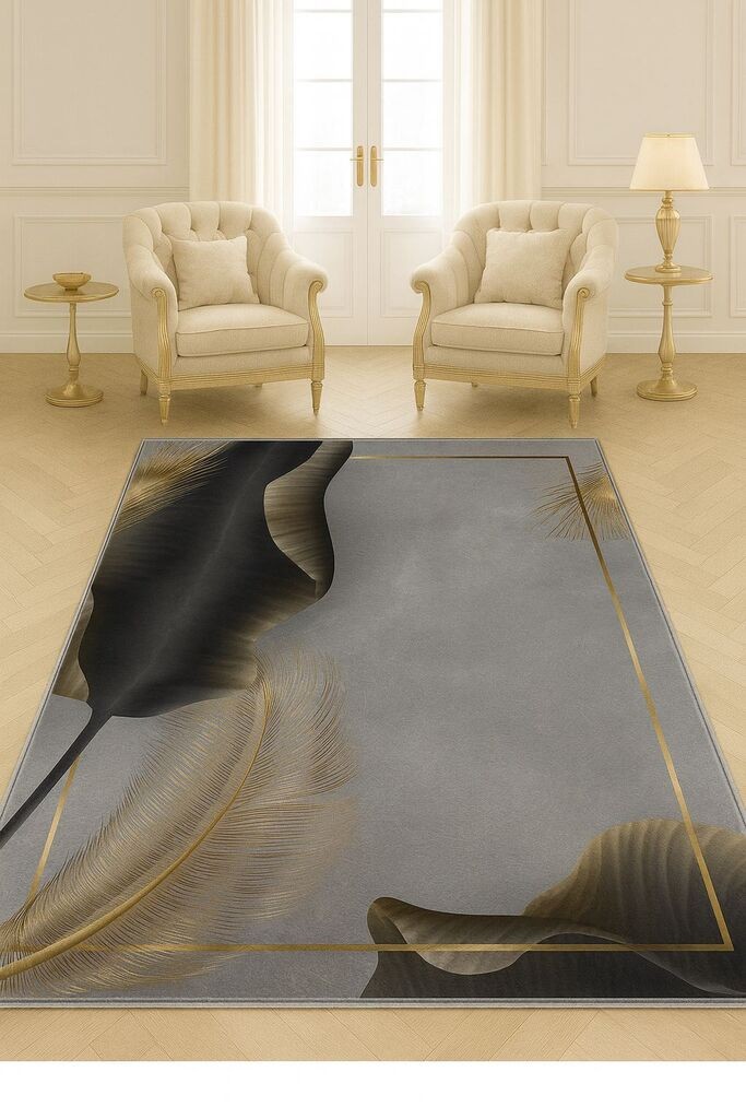 Conceptum Hypnose тепих HM-CRP25-31, правоаголен, 160x230 cm, сив