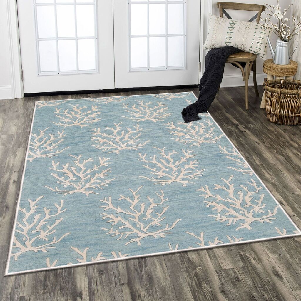 Conceptum Hypnose Carpet Els1892, правоаголен, 140x220 cm, сина