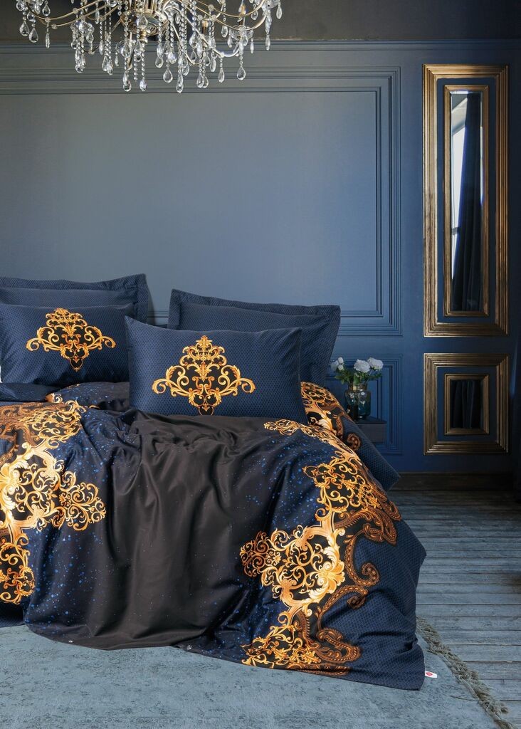 Комплет постелнина L'essentiel Maison Double Tutsu, 200x220 cm, Teget