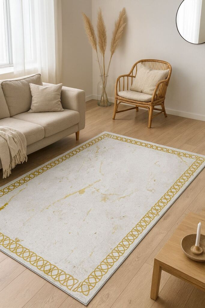 Концепт хипнозен тепих HM-CRP25-1, правоаголен, 160x230 cm, беж