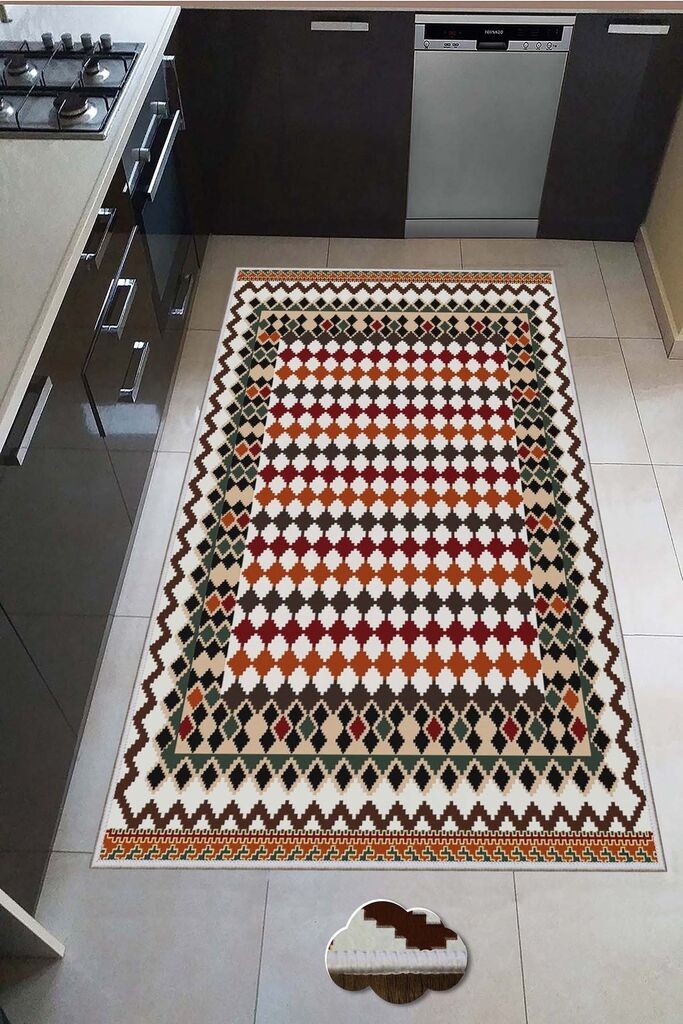 Conceptum Hypnose тепих Hmnt552, правоаголен, 80x150 cm, Шарена