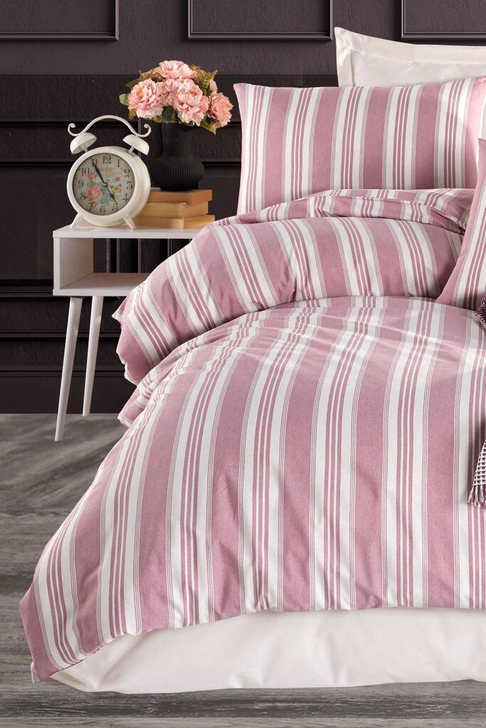 Комплет постелнина L'essentiel Maison Soft Line, 160x220 cm, розова