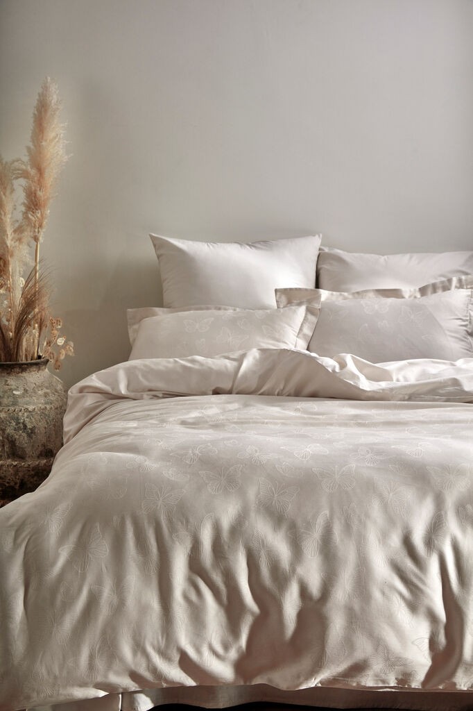 Комплет постелнина L'essentiel Maison Двоен Келебек, 200x220 cm, беж