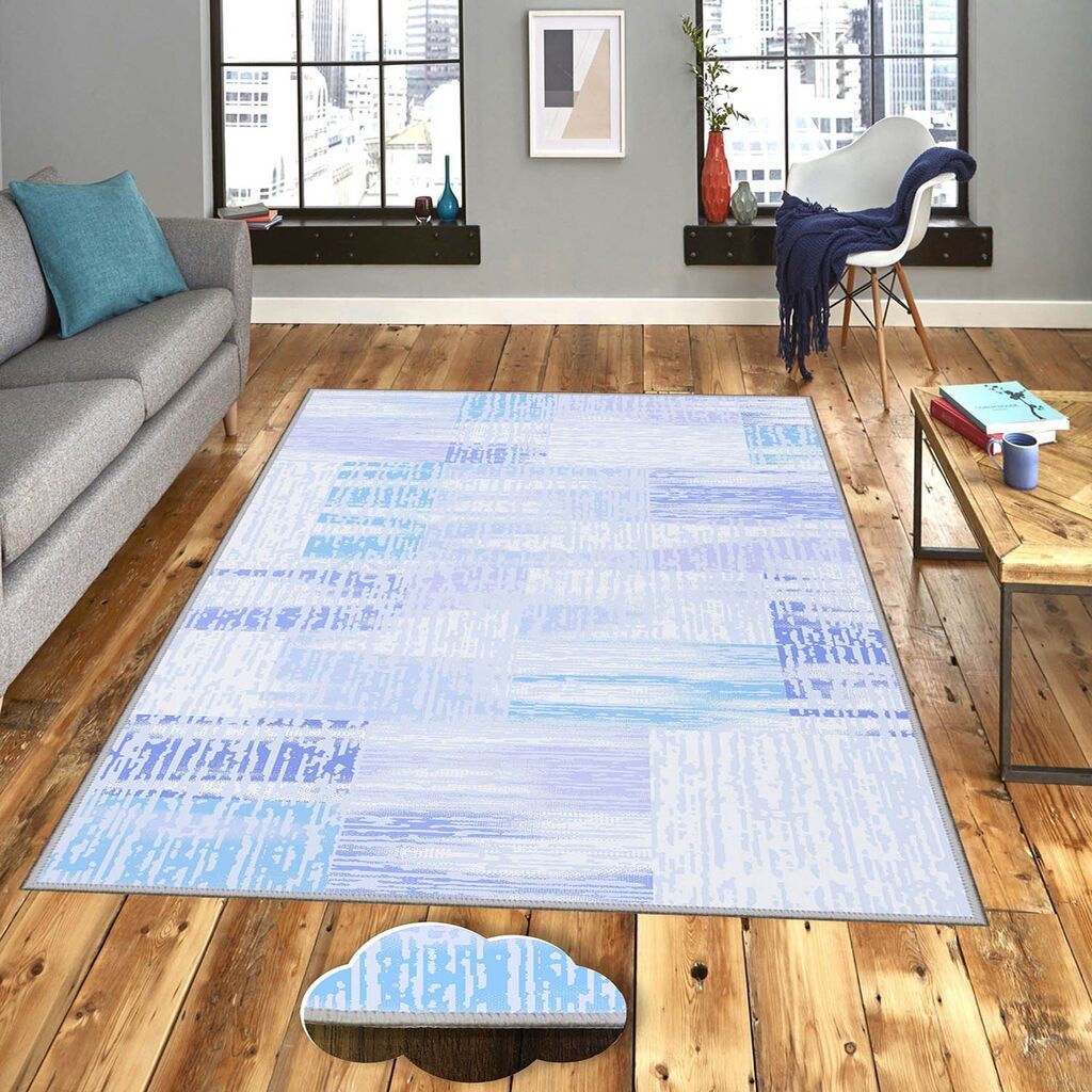 Conceptum Hypnose тепих Eexfab1023-1, правоаголен, 80x120 cm, светло сина