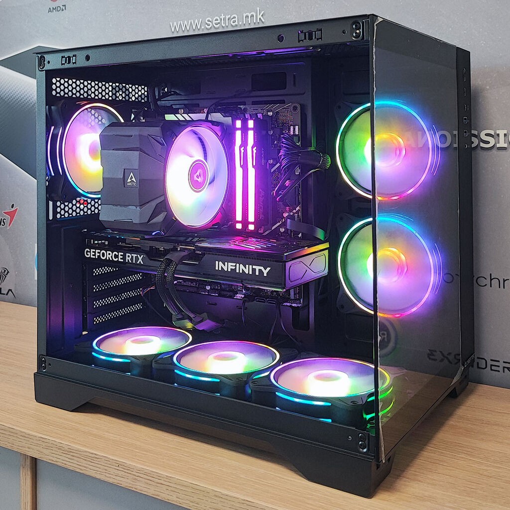 PowerCube G3250 Volcano G14 V2 i5-14600KF/ 32GB DDR5/ NVMe 1.0TB/ RTX5060Ti 16GB/ Wi-Fi 6