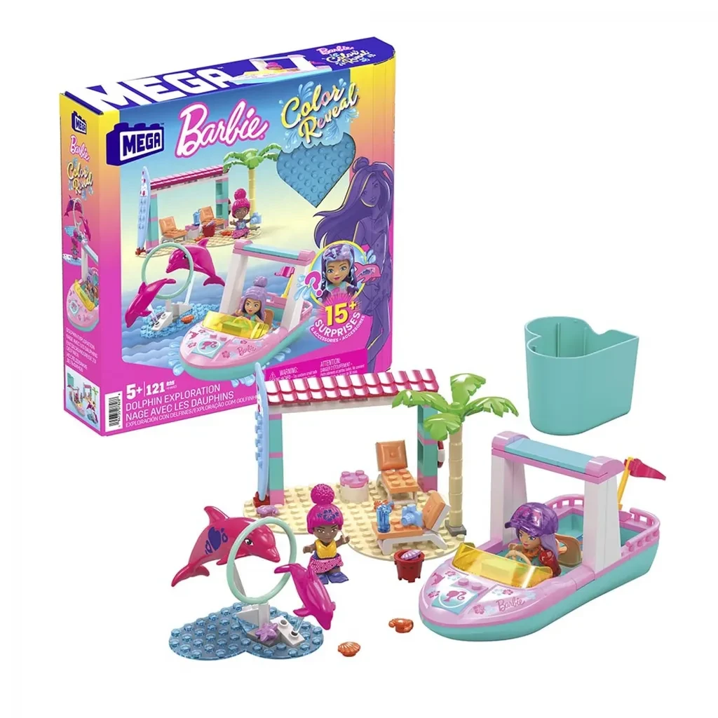 Barbie Mega Bloks Dolphin Adventure – 121 дел