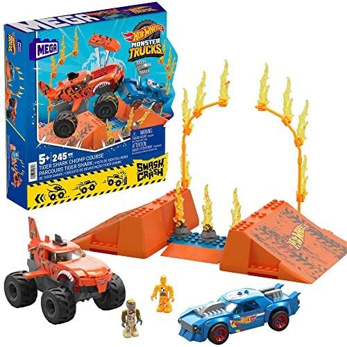 Hot Wheels Mega Monster Trucks Количка – Tiger Shark