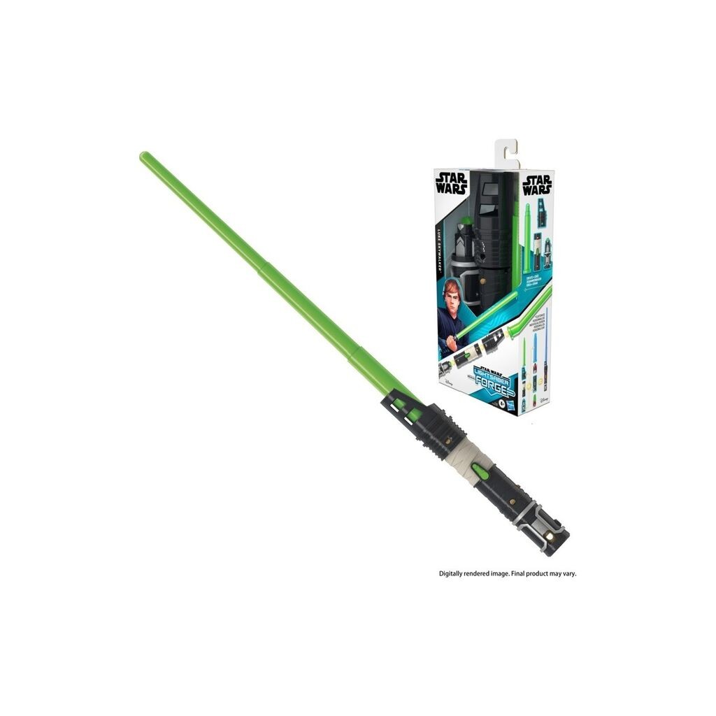 Hasbro Star Wars Lightsaber Forge Luke Skywalker – Зелен Светлечки Меч