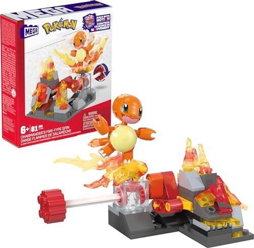 Pokemon Mega Construx Pokémon – Charmander Сет