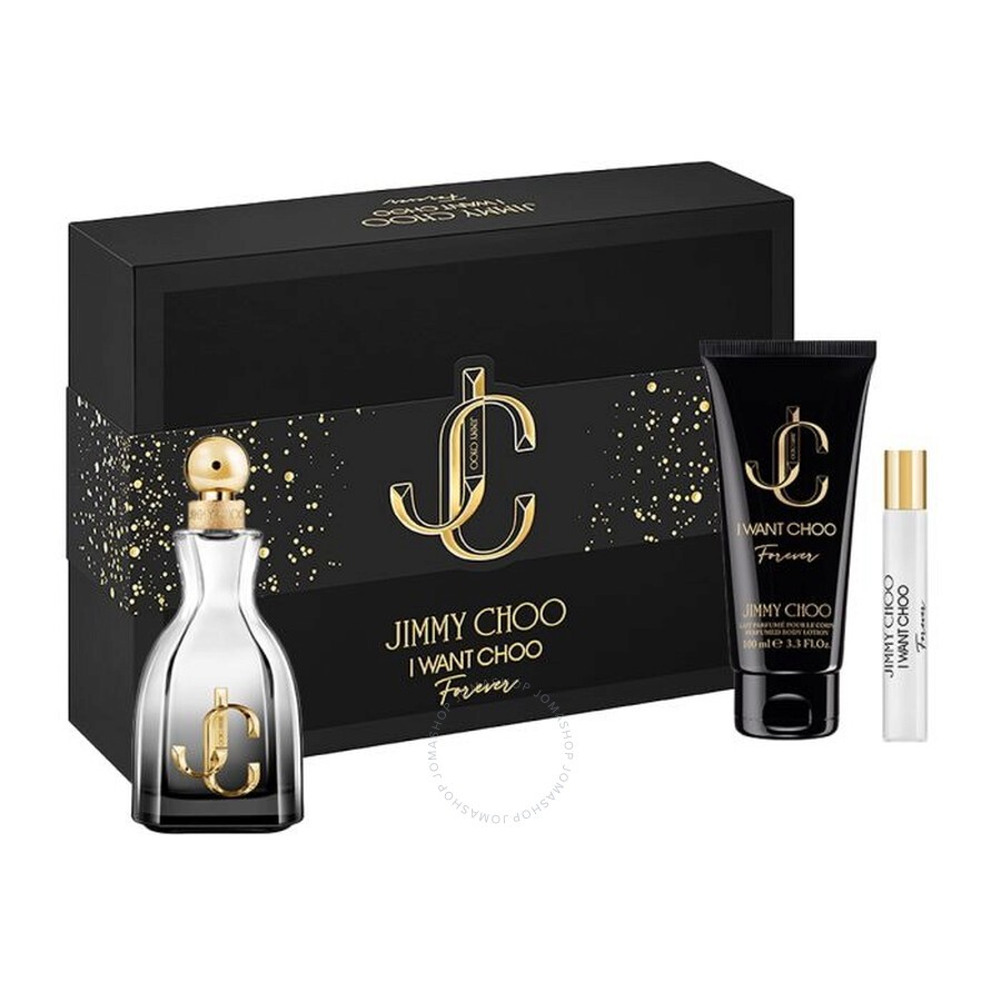 JIMMY CHOO  I Want Choo Forever Сет за жени (EDP100ml +Лосион за тело 100ml +EDP 7.5ml)