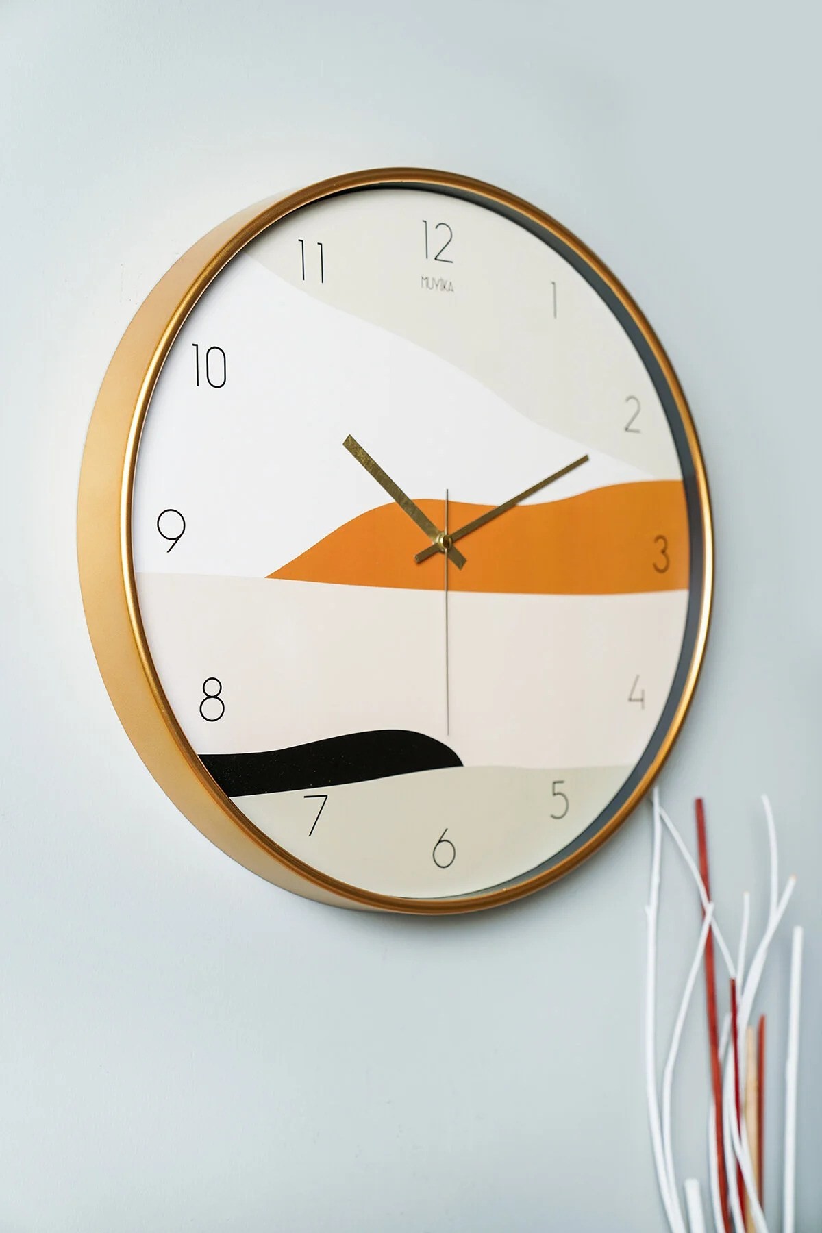 Wallity dzиден часовник 42 см во боја