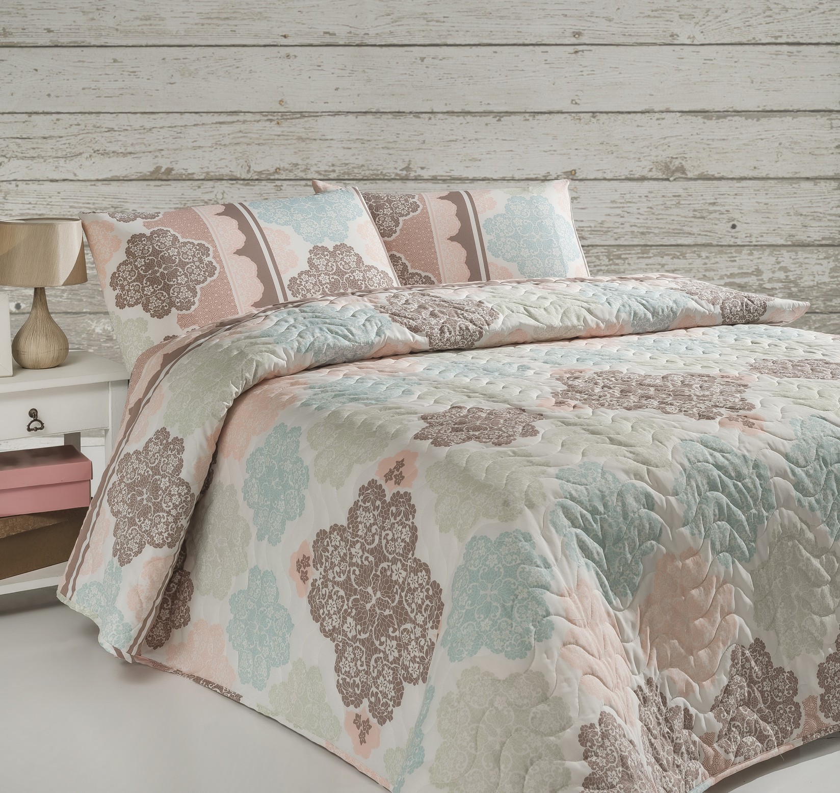 Комплет постелнина L'essentiel Maison за брачен кревет во боја