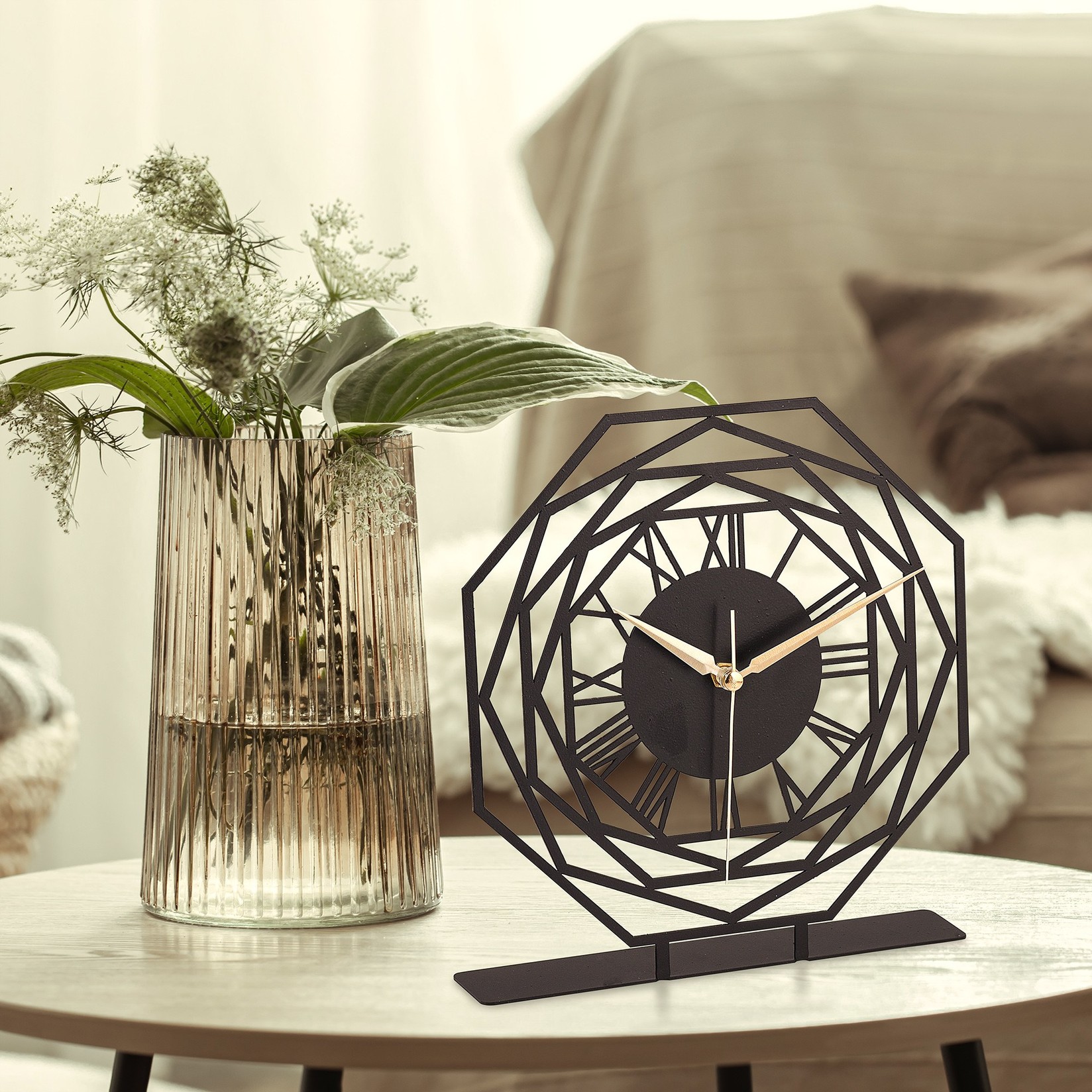 Часовник Aberto Design 25cm црн