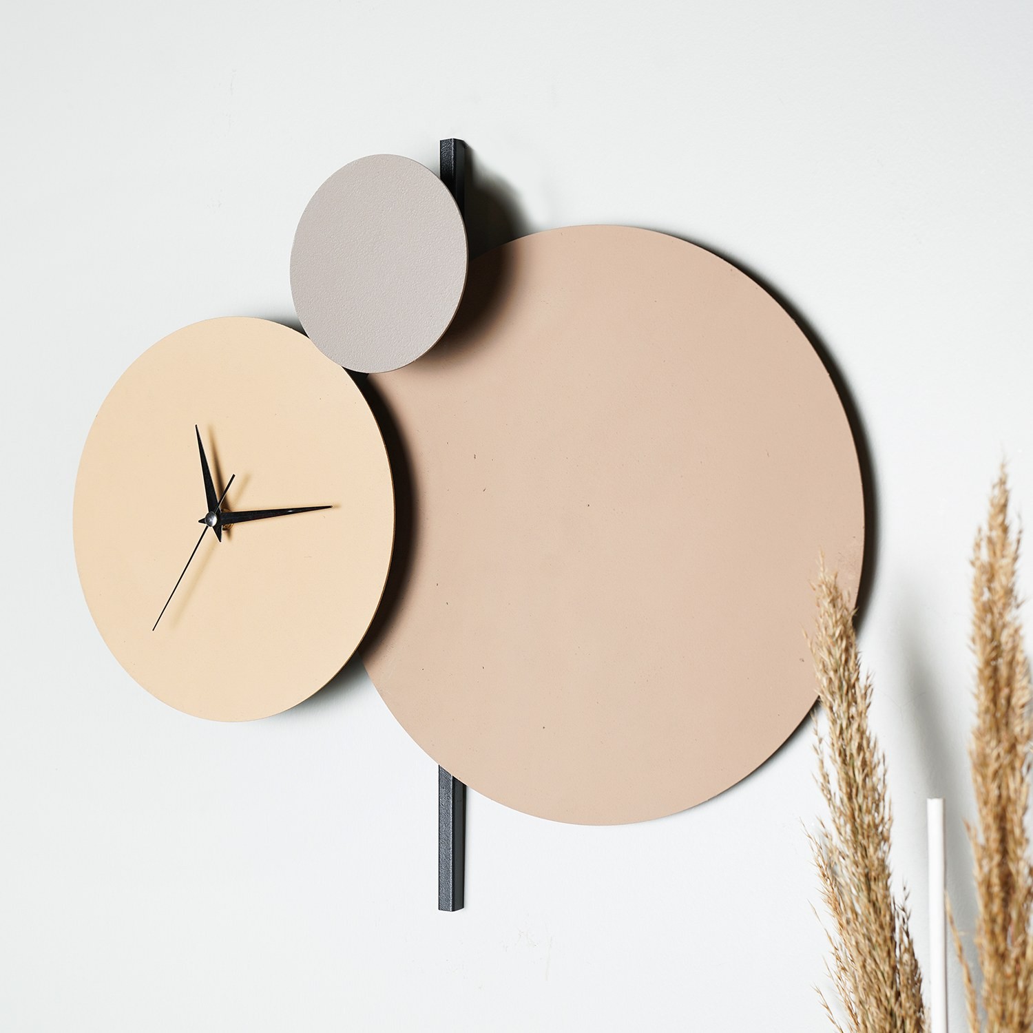 Wallity dzиден часовник 48 см беж-крем боја
