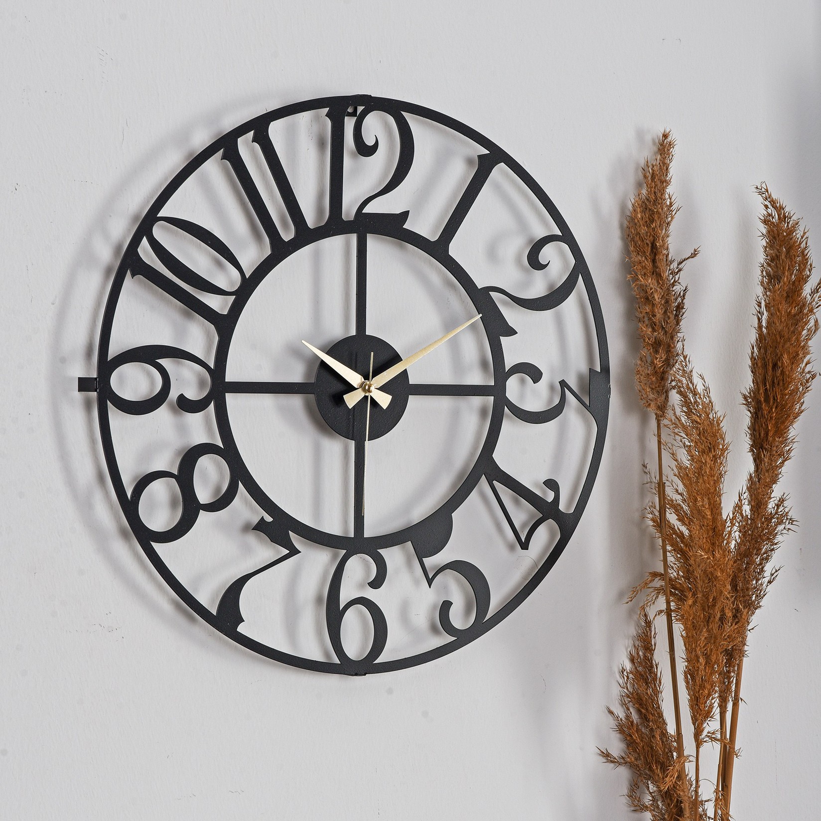 Wallity dzиден часовник 41 см црн