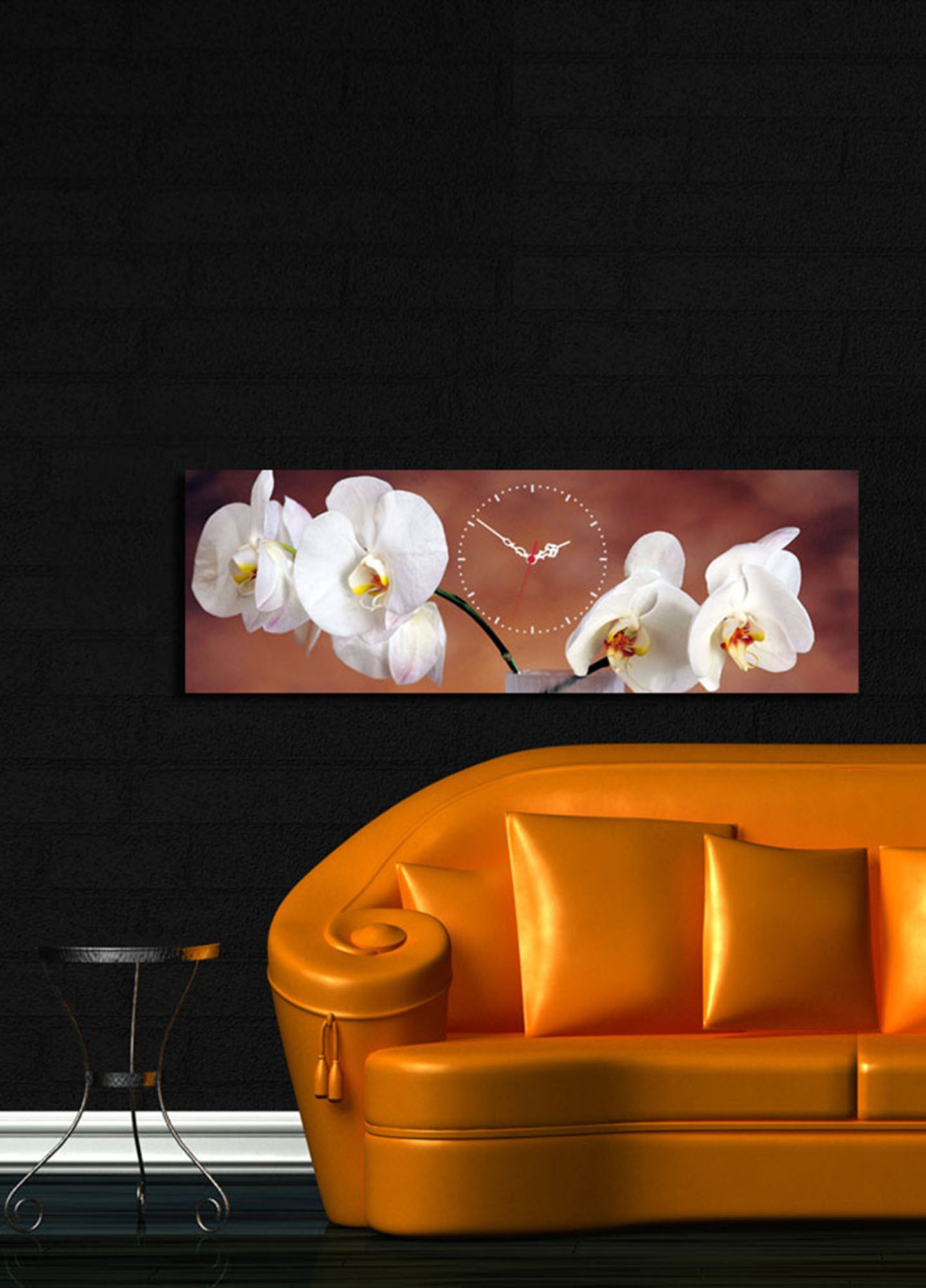 Wallity dzиден часовник 30x90cm во боја