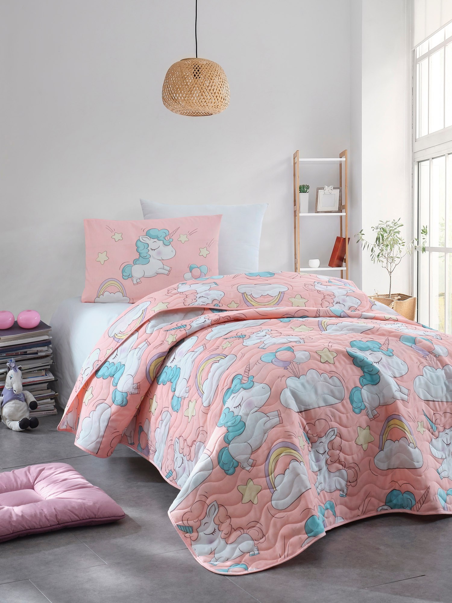 Комплет постелнина L'essentiel Maison за единечен кревет во боја