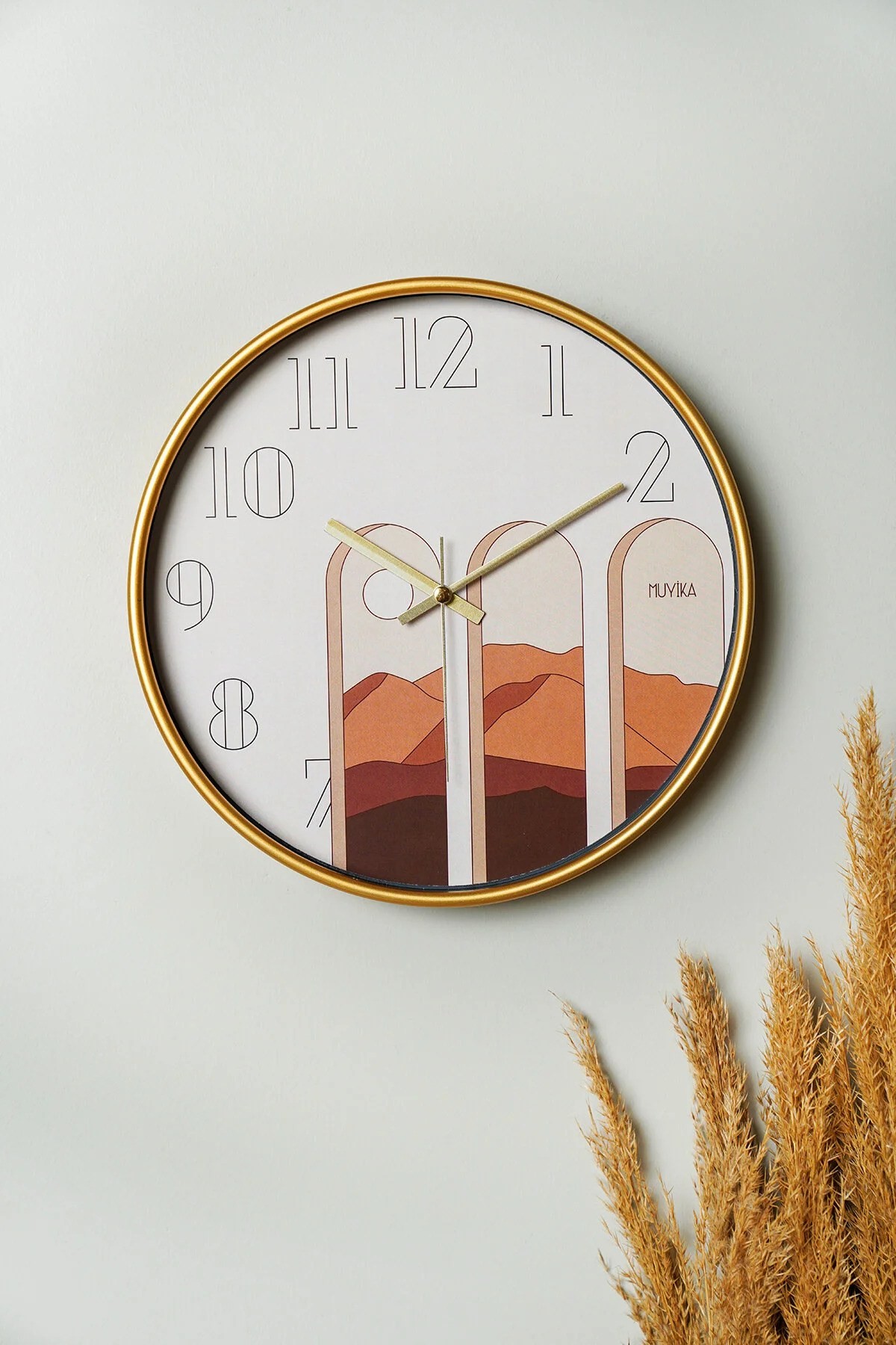 Wallity dzиден часовник 30 см во боја