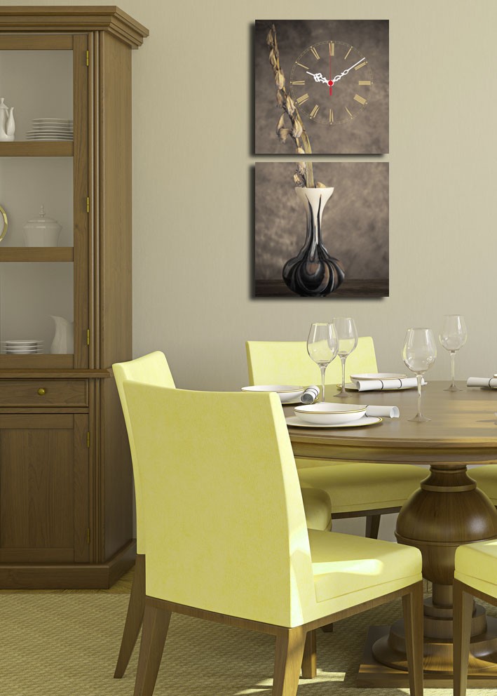 Wallity dzиден часовник во 2 дела во боја