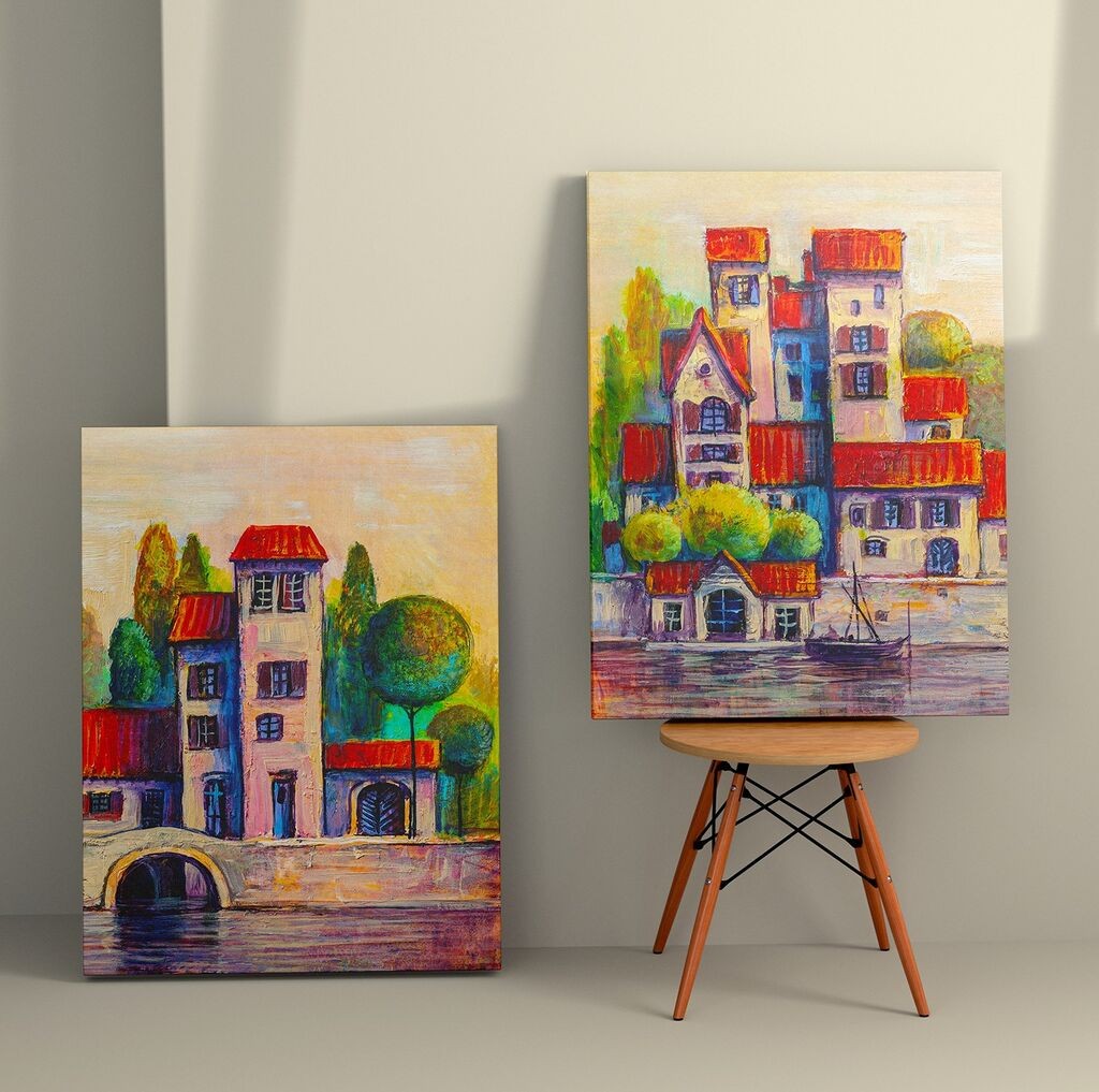 Wallity декорација за dzид 2KNV4243, 70 x 100 см, 2 парчиња