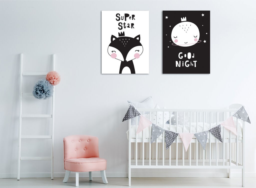 Wallity декорација за dzид IDC05, 30x40 см, 2 парчиња