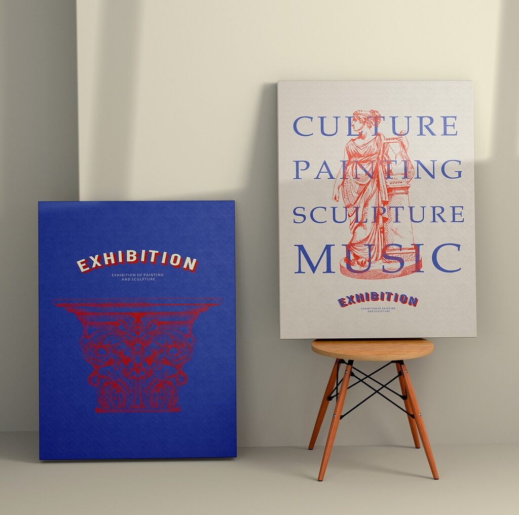 Wallity декорација за dzид 2KNV4308, 50 x 70 см, 2 парчиња