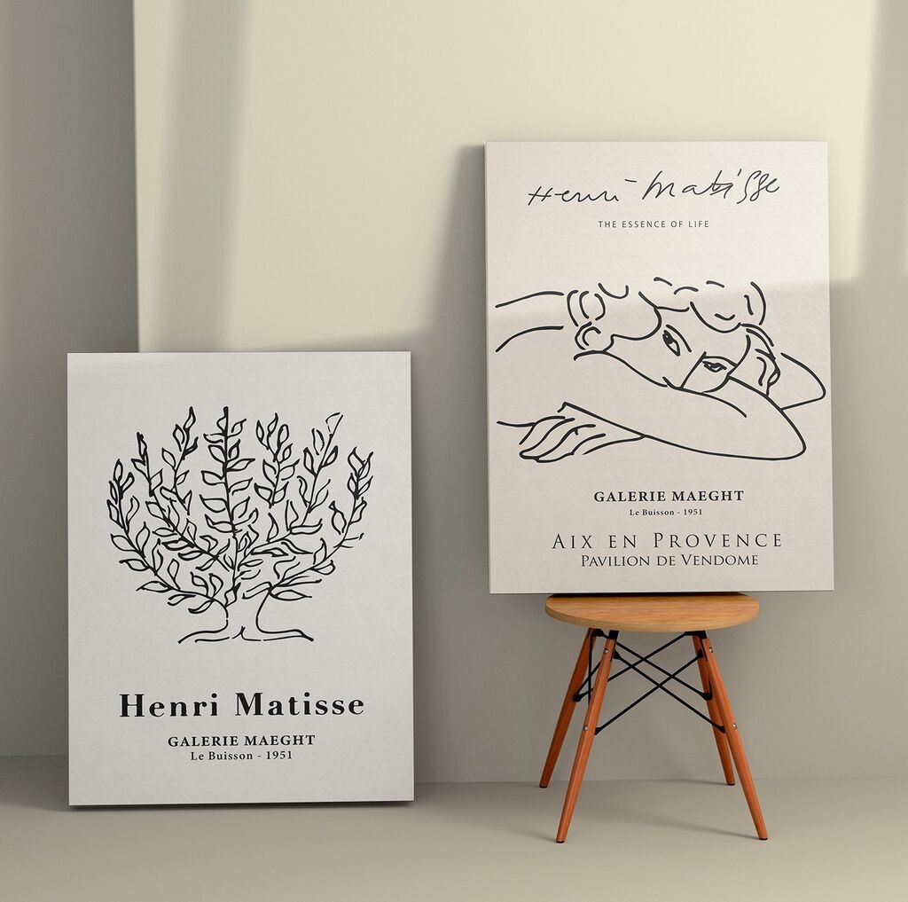 Wallity декорација за dzид 2KNV4275, 50 x 70 см, 2 парчиња