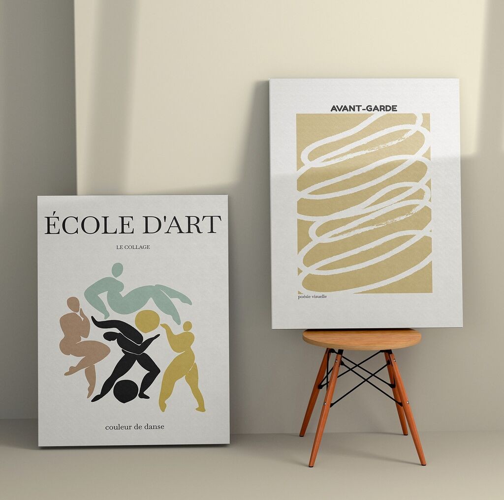 Wallity декорација за dzид 2KNV4360, 50 x 70 см, 2 парчиња