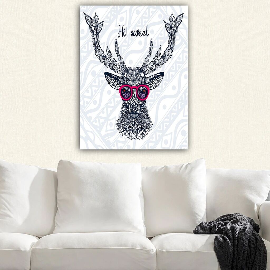 Wallity декорација за dzид 319375718_70100, 70 x 100 см, шарена