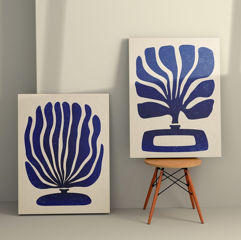 Wallity декорација за dzид 2KNV4312, 50 x 70 см, 2 парчиња