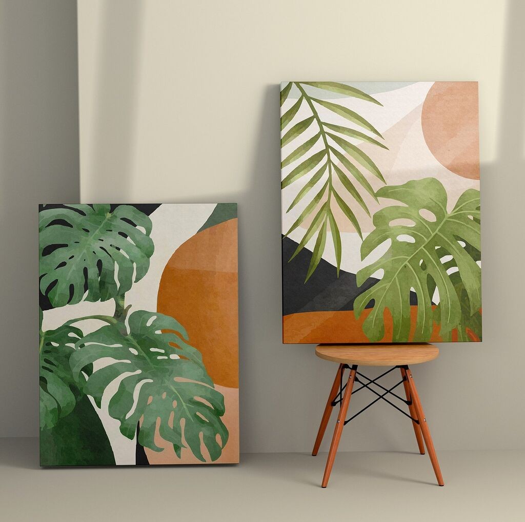 Wallity декорација за dzид 2KNV4299, 70 x 100 см, 2 парчиња