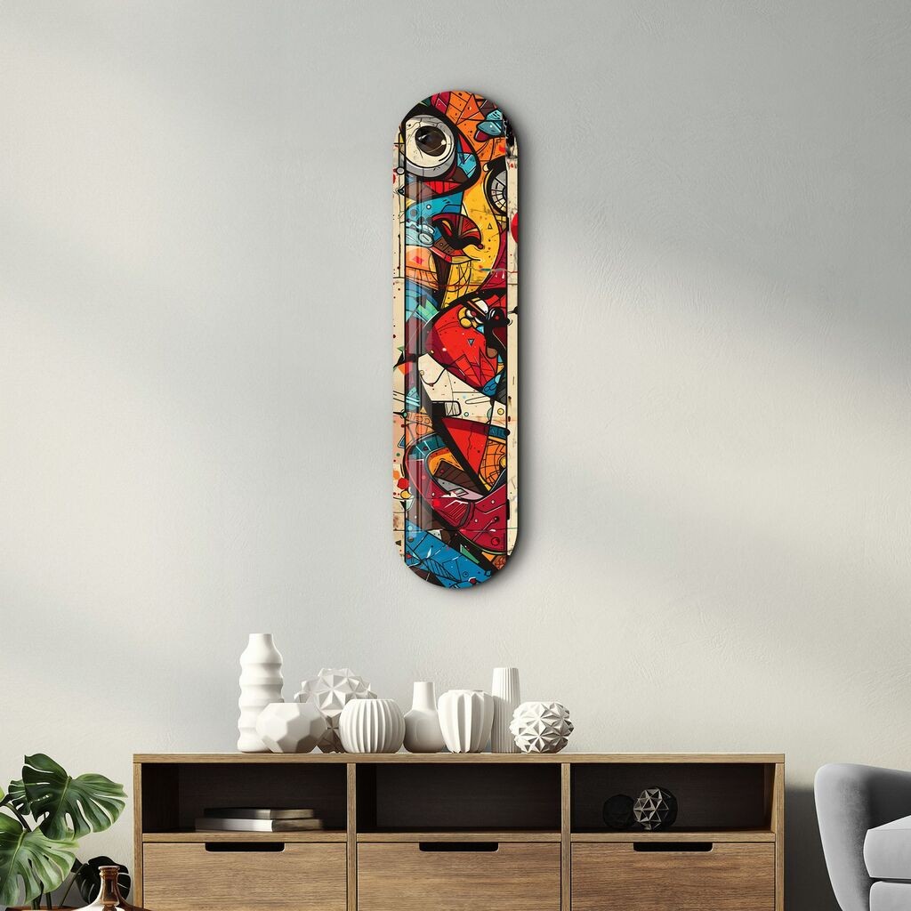 Wallity декорација за dzид 226SNG1139, 20x80 см, шарена