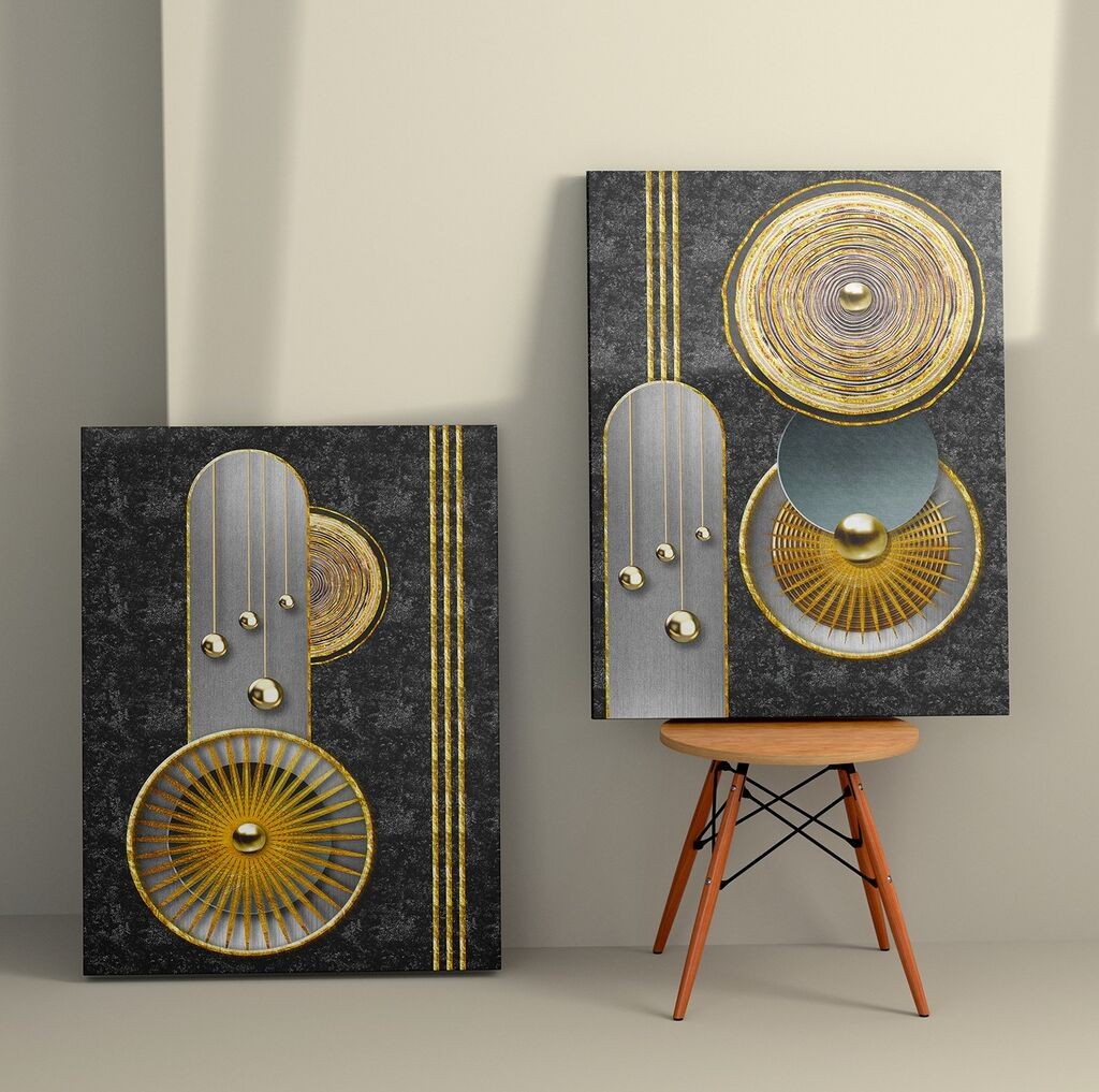 Wallity декорација за dzид 2KNV4347, 50 x 70 см, 2 парчиња