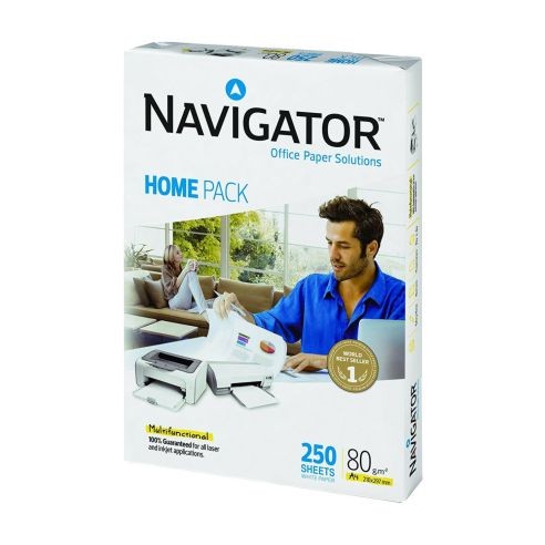 NAVIGATOR Хартија фотокопирна, А класа, 1/250, А4, 80 гр., Navigator, Бела