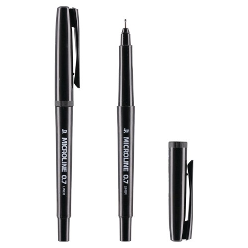 STATOVAC Фломастер, Фајнлајнер, 0,7мм, 130383, Црна