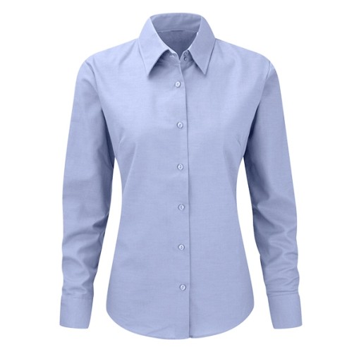 Кошула, Женска, Долги Ракави, Oxford Lsl Woman, 55.006.22 Xl, Светло Сина
